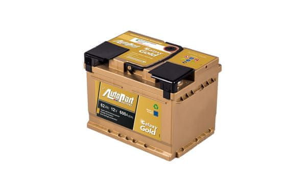 AUTOPART Autobaterie Galaxy Gold 62 Ah 12V, 242x175x190 mm