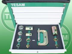 TESAM Hydraulický, mechanický stahovák kulových čepů VW, velká sada s vozíkem - TESAM TS1499