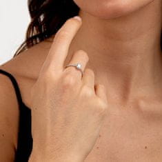 Morellato Třpytivý prsten z recyklovaného stříbra Tesori SAIW1790 (Obvod 50 mm)