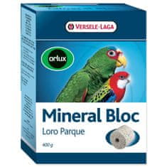 Baby Patent Blok Versele-Laga minerální Loro Parque lisovaný grit s korály velké papoušky 400g