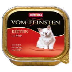 Animonda Paštika Vom Feinstein Kitten hovězí 100g