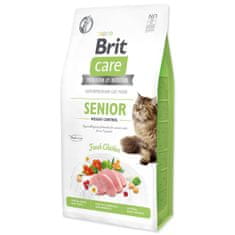 Brit Krmivo Care Cat Grain-Free Senior Weight Control 7kg