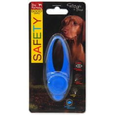 Dog Fantasy Přívěsek LED silikon modrý 8cm