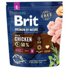 Brit Krmivo Premium by Nature Adult S 1kg