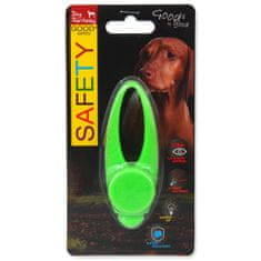 Dog Fantasy Přívěsek LED silikon zelený 8cm
