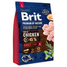 Brit Krmivo Premium by Nature Adult L 3kg