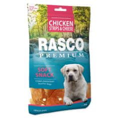 RASCO Pochoutka Premium kuře se sýrem, plátky 80g