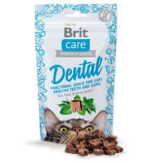 Brit Pochoutka Care Cat Snack Dental 50g