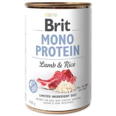 Brit Konzerva Mono Protein jehně s rýží 400g