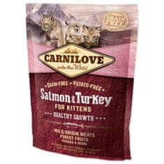 Carnilove Krmivo Kitten Healthy Growth Salmon & Turkey 0,4kg
