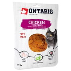 Ontario Pochoutka kuřecí tenké kousky 50g