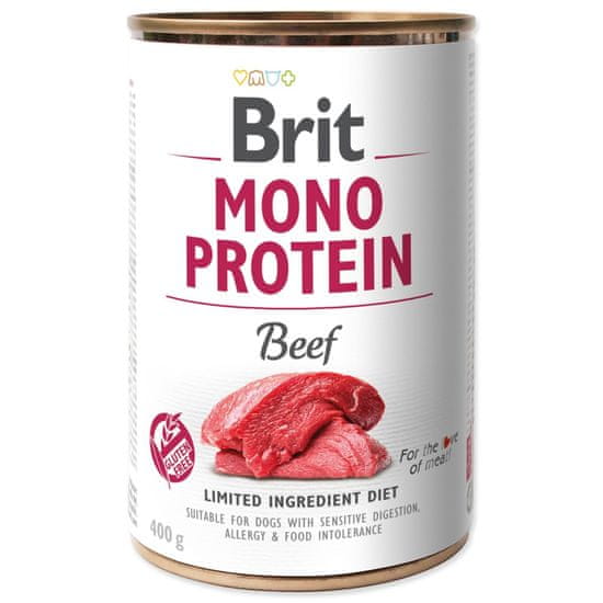 Brit Konzerva Mono Protein hovězí 400g
