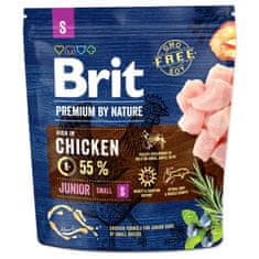 Brit Krmivo Premium by Nature Junior S 1kg