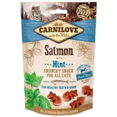Carnilove Pochoutka Cat Crunchy Snack losos s mátou 50g