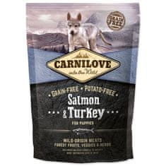 Carnilove Krmivo Puppy Salmon & Turkey 1,5kg