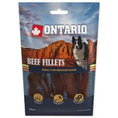 Ontario Pochoutka hovězí filety 12,5cm 10ks