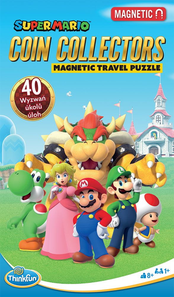 Levně ThinkFun Super Mario Magnetická Cestovní hra