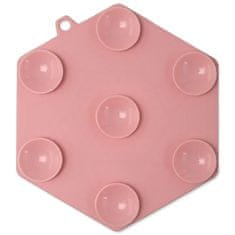 EPIC PET Podložka lízací Lick&Snack hexagon světle růžový 17x15cm