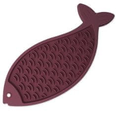 EPIC PET Podložka lízací Lick&Snack ryba pastelová fialová 28x11,5cm
