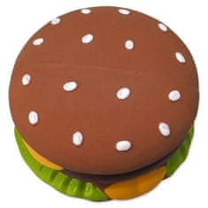 Dog Fantasy Hračka Latex hamburger se zvukem 8cm