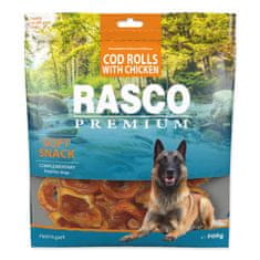 RASCO Pochoutka Premium treska obalená kuřecím, rolky 500g