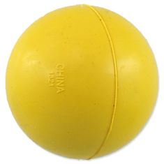 Dog Fantasy Hračka míček tvrdý žlutý 5cm