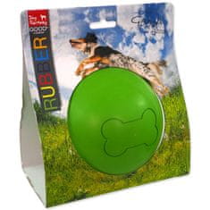 Dog Fantasy Hračka míč gumový házecí zelený 12,5cm