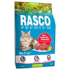 RASCO Krmivo Premium Sterilized hovězí s brusinkou a lichořeřišnicí 2kg