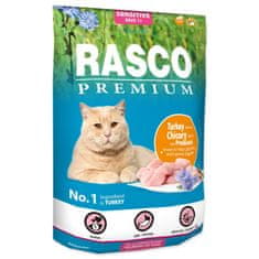 RASCO Krmivo Premium Sensitive krůta s kořenem čekanky a probiotiky 0,4kg