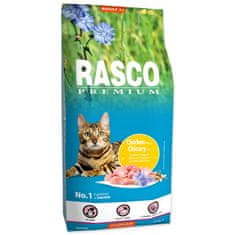 RASCO Krmivo Premium Adult kuře s kořenem čekanky 7,5kg