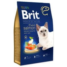 Brit Krmivo Premium by Nature Cat Adult Salmon 8kg