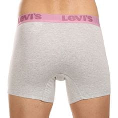 Levis 3PACK pánské boxerky vícebarevné (905045001 025) - velikost XL