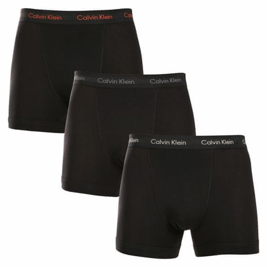 Calvin Klein 3PACK pánské boxerky černé (U2662G-MWO)