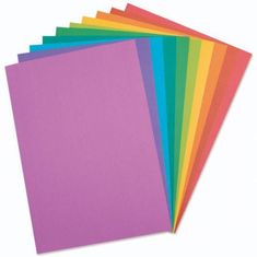 Sizzix Sada jednobarevných papírů a6 (40ks) - barevný mix