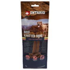 Ontario Pochoutka hovězí pletená kost 1ks