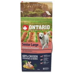 Ontario Krmivo Senior Large Chicken & Potatoes 12kg