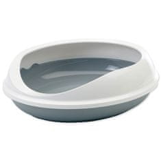 Savic Toaleta Figaro šedo-bílá 55x48,5x15,5cm