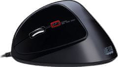 4DAVE Adesso iMouse E7 /pro leváky/ drátová herní myš/ vertikální ergo/ optická/ programovatelná/ nastavení hmotnosti/ 400-640