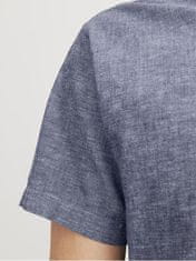 Jack&Jones Pánská košile JJESUMMER Comfort Fit 12248383 Faded Denim (Velikost L)