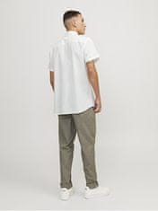 Jack&Jones Pánská košile JJESUMMER Comfort Fit 12248383 White (Velikost S)