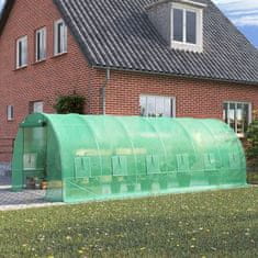 OEM Fólie pro skleníkové tunely se zelenými okny proti komárům, 2x6x3m
