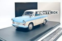 WHITEBOX WHITEBOX Trabant P 50 bílá/modrá 1:24 WHITEBOX
