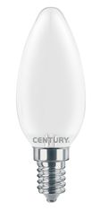 Century CENTURY LED FILAMENT SVÍČKA SATÉN 4W E14 4000K 470Lm 360d DIMM 35x97mm IP20 CEN INSM1D-041440