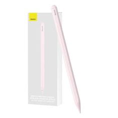 BASEUS Bezdrátové nabíjení stylusu pro telefon / tablet Baseus Smooth Writing (růžový)