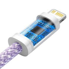 BASEUS Kabel USB-C pro Lightning Baseus řady Dynamic, 20 W, 1 m (fialový)
