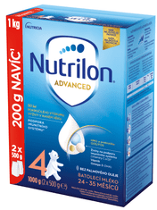 Nutrilon 4 Advanced batolecí mléko 1 kg, 24+