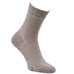 Zdravé Ponožky dámské bavlněné jednobarevné ponožky s jemným svěrem 61108 3pack, 35-38
