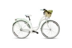 Goetze BLUEBERRY dámské jízdní kolo, kola 28”, výška 160-185 cm, 3-rychlostní, bílo mentolové