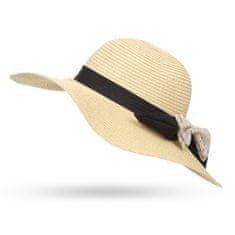 Aleszale Dámský slaměný klobouk na léto - Béžový