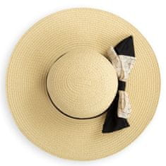 Aleszale Dámský slaměný klobouk na léto - Béžový